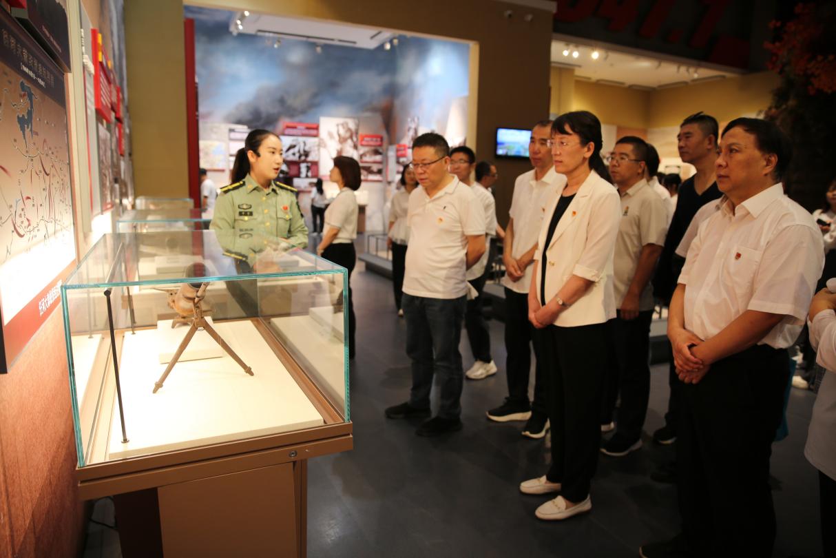 市科技局赴百团大战纪念馆开展主题党日活动
